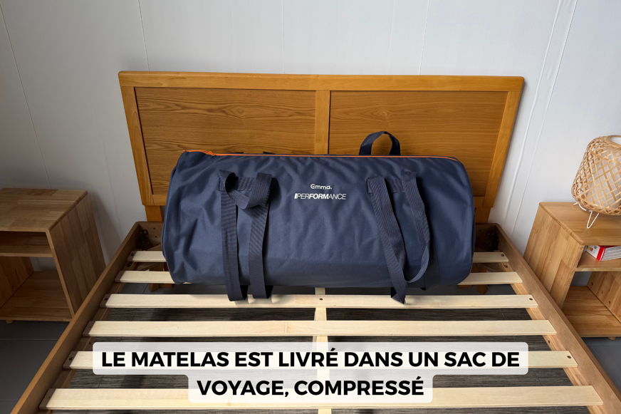 Emma performance matelas voyage